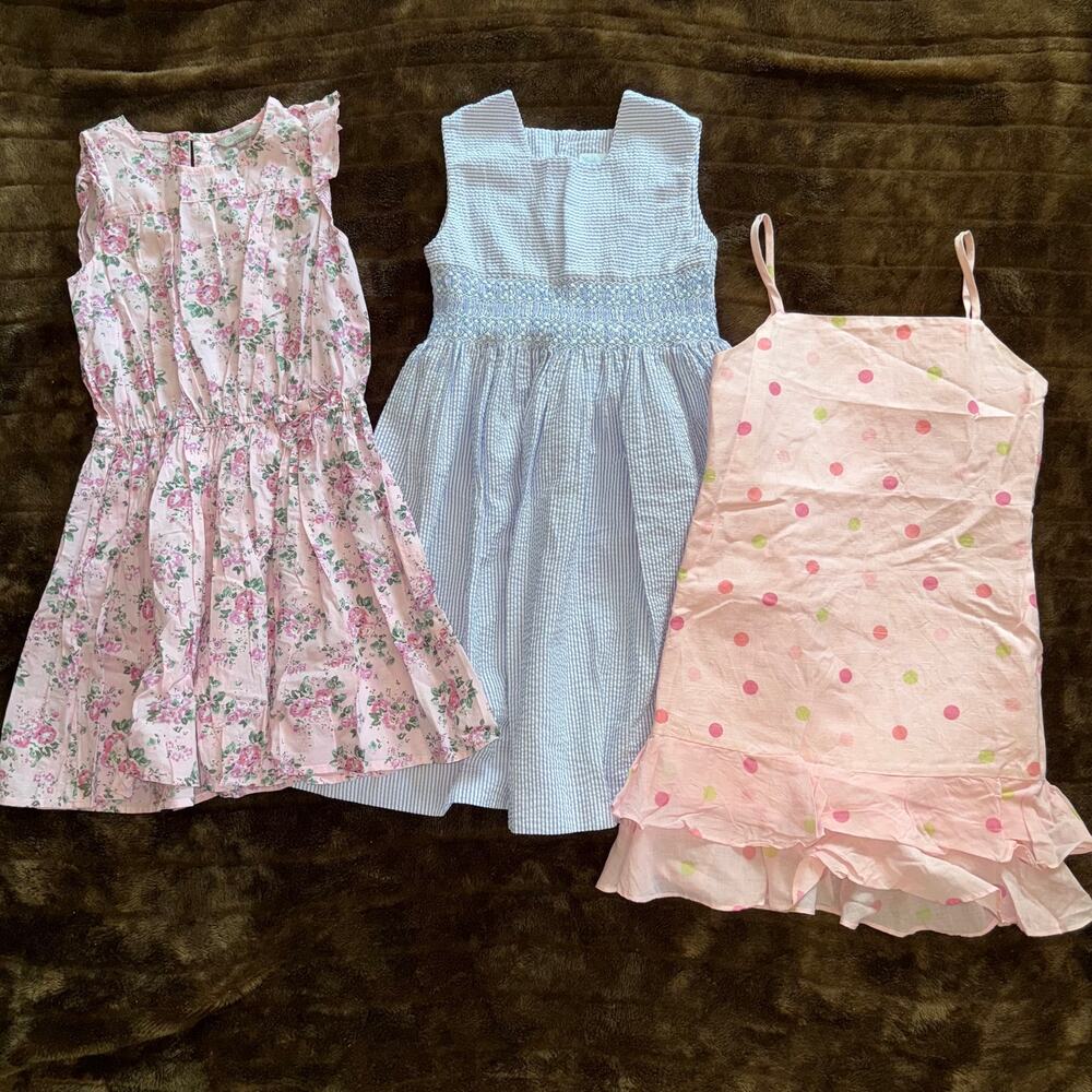 Trio of Girls Size 10 Dresses‎ Simply Smocks, Tout Simplement in Clean Condition